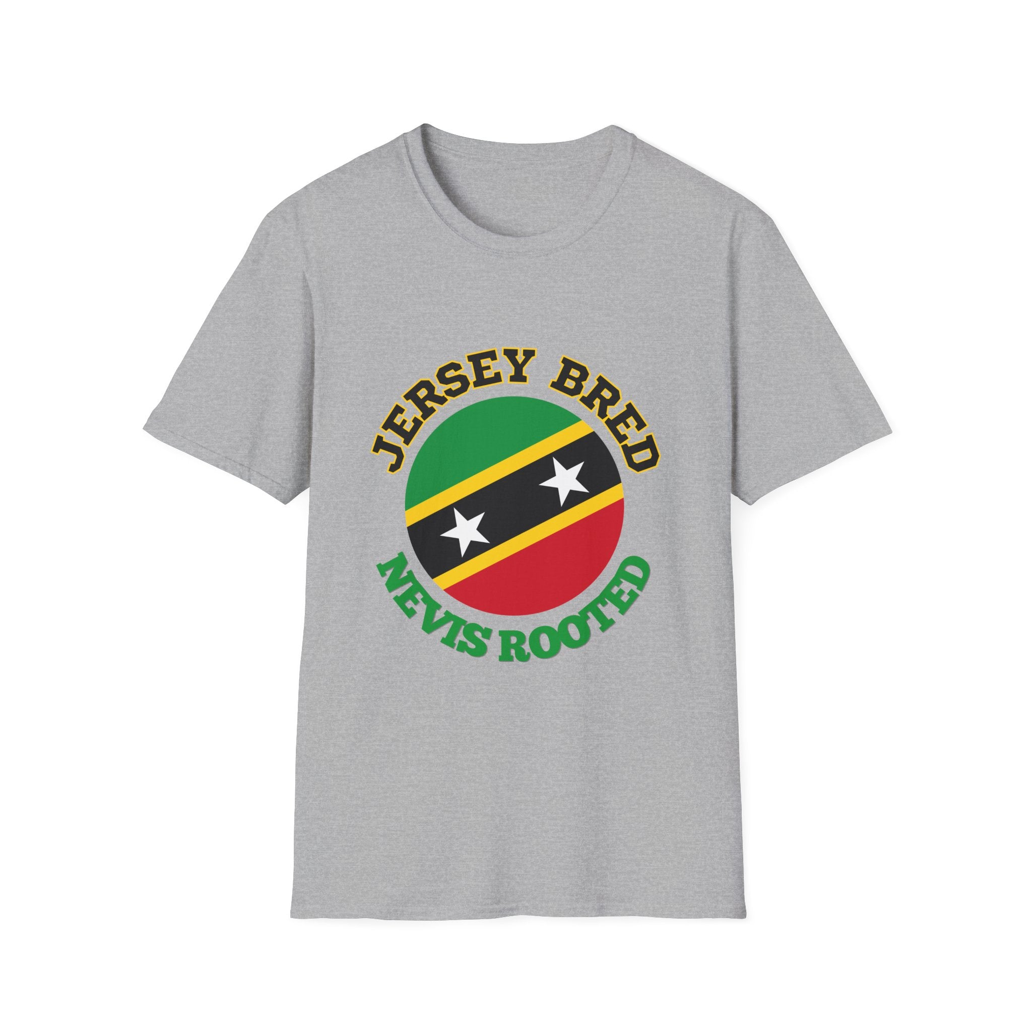T-Shirt — Jersey Breed St. Kitts & Nevis Rooted Flag Design