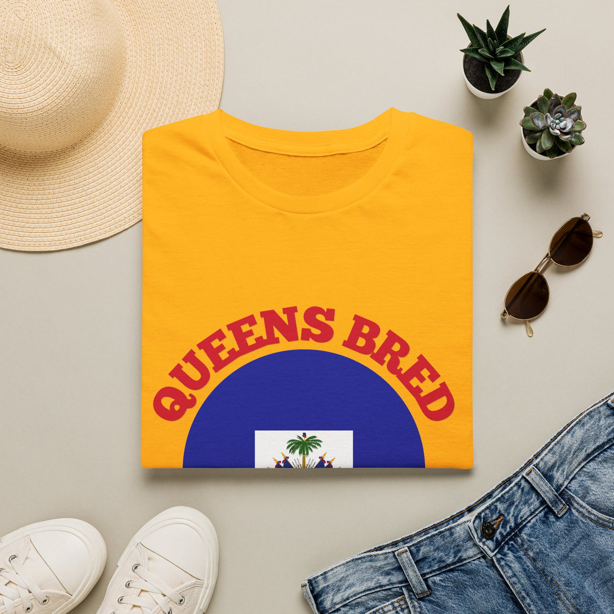 Queens Bred - Haiti Rooted Heritage T-Shirt