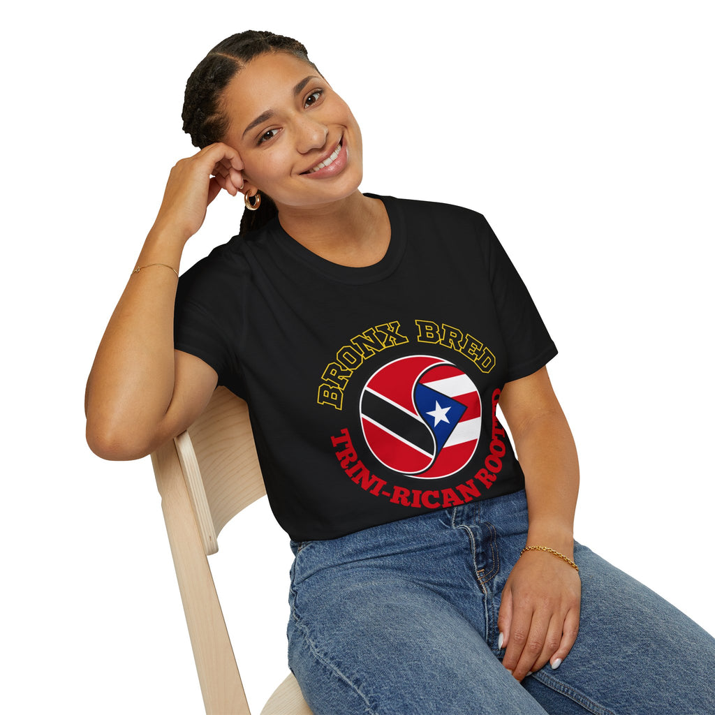 Bronx Bred, Trini-Rican Rooted Heritage Tee