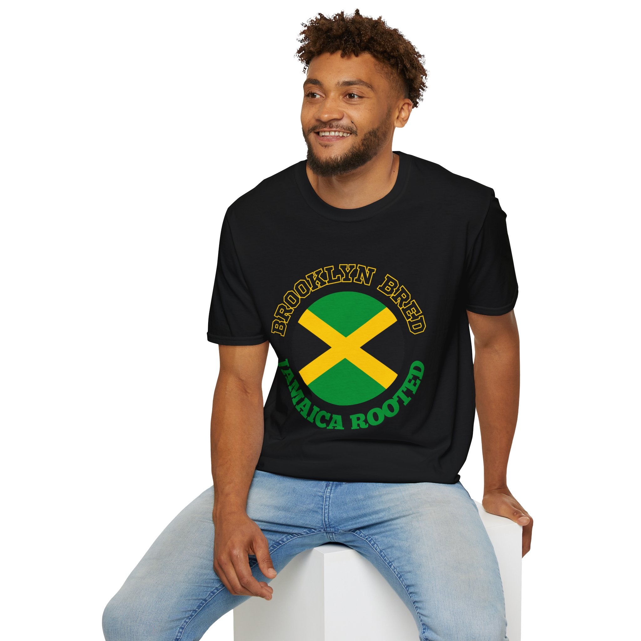 Brooklyn Bred, Jamaica Rooted T-Shirt | Caribbean Pride Tee for Carnival & Festival Season