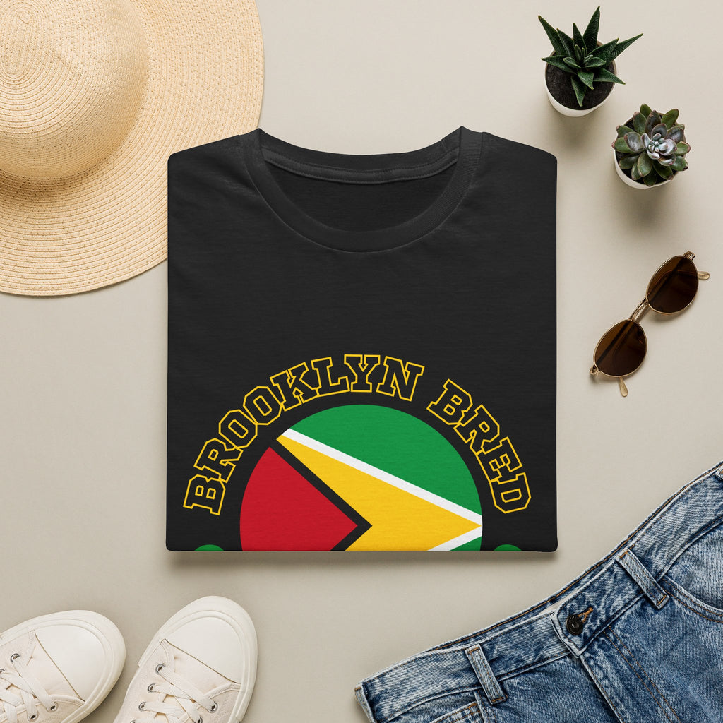 Brooklyn Bred Guyana Rooted T-Shirt | Caribbean Pride Parade Tee