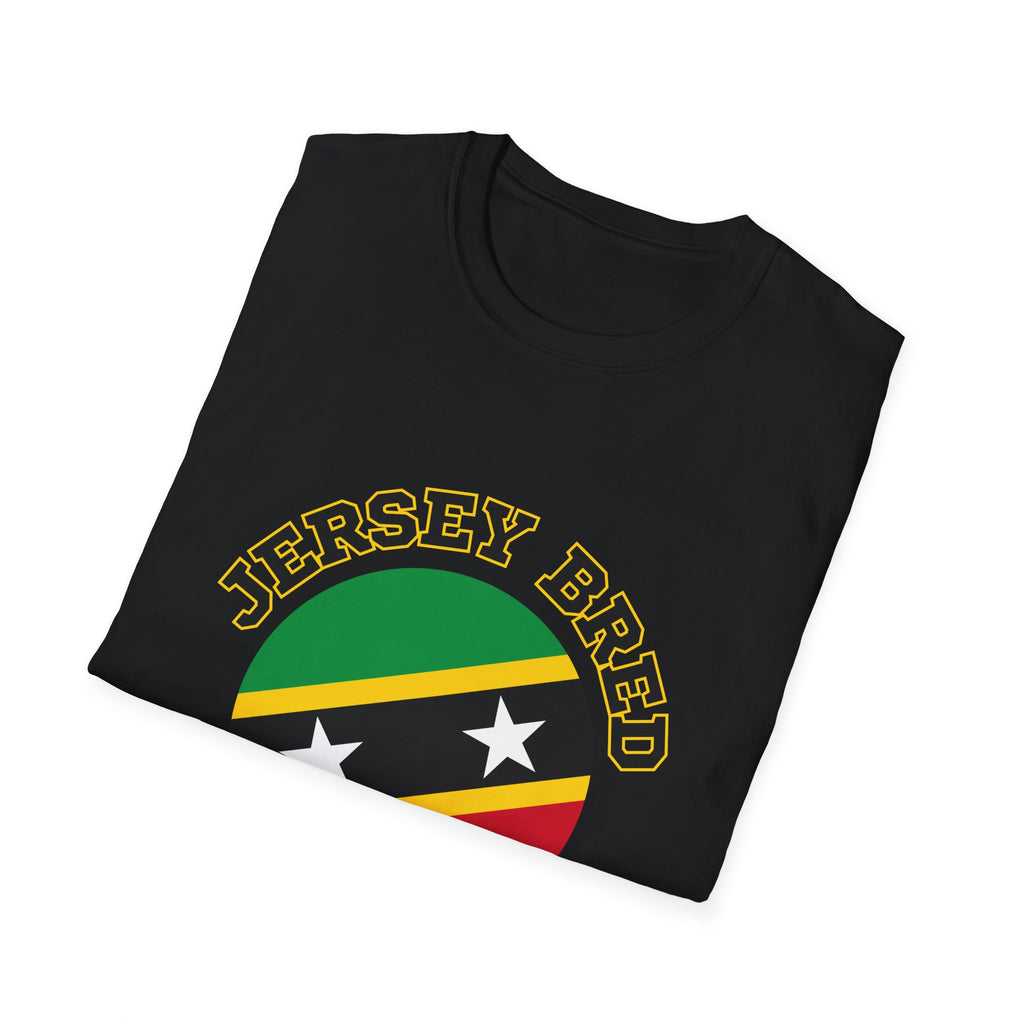 T-Shirt — Jersey Breed St. Kitts & Nevis Rooted Flag Design