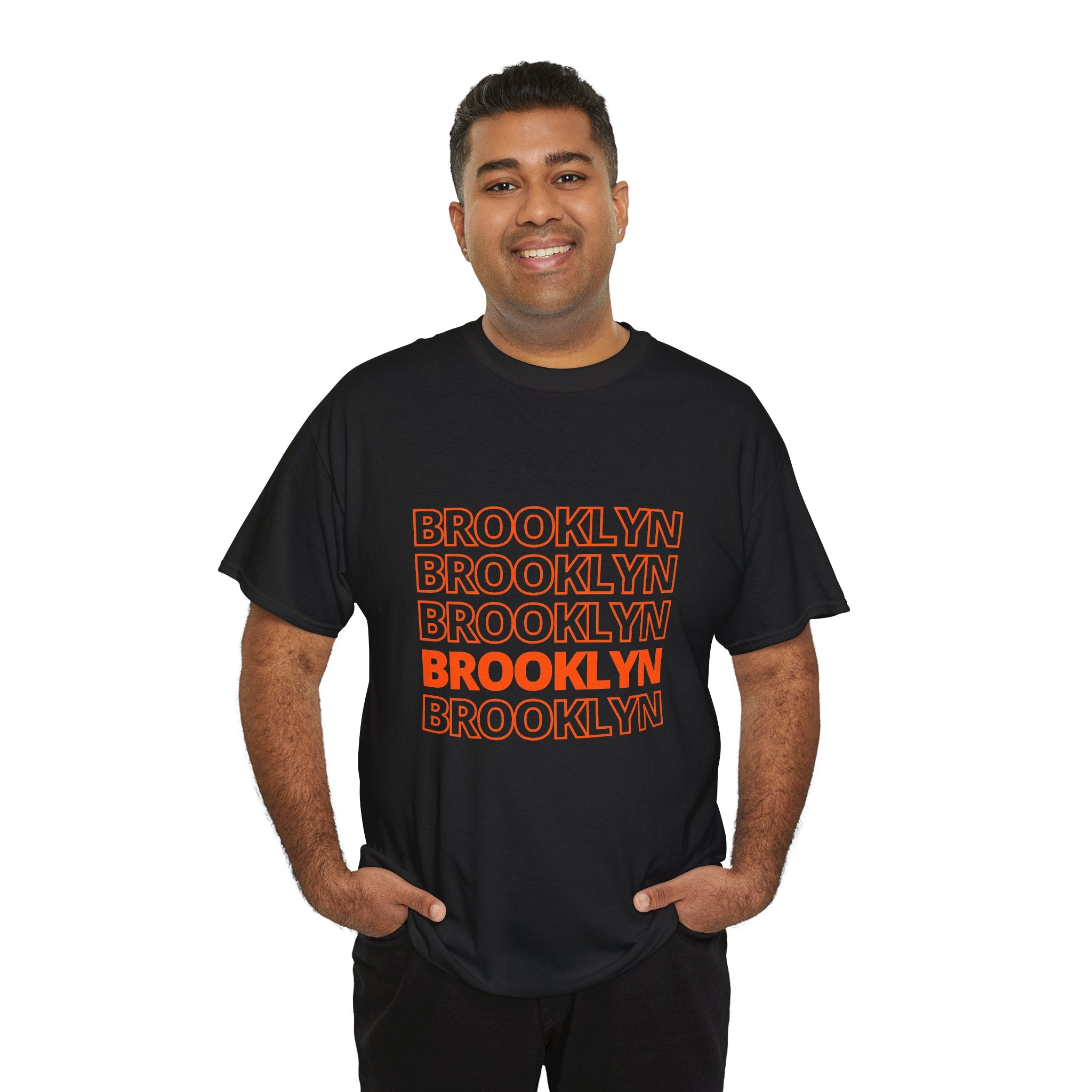 Brooklyn on Repeat Tee - Brooklyn Graphic Tee Shirt