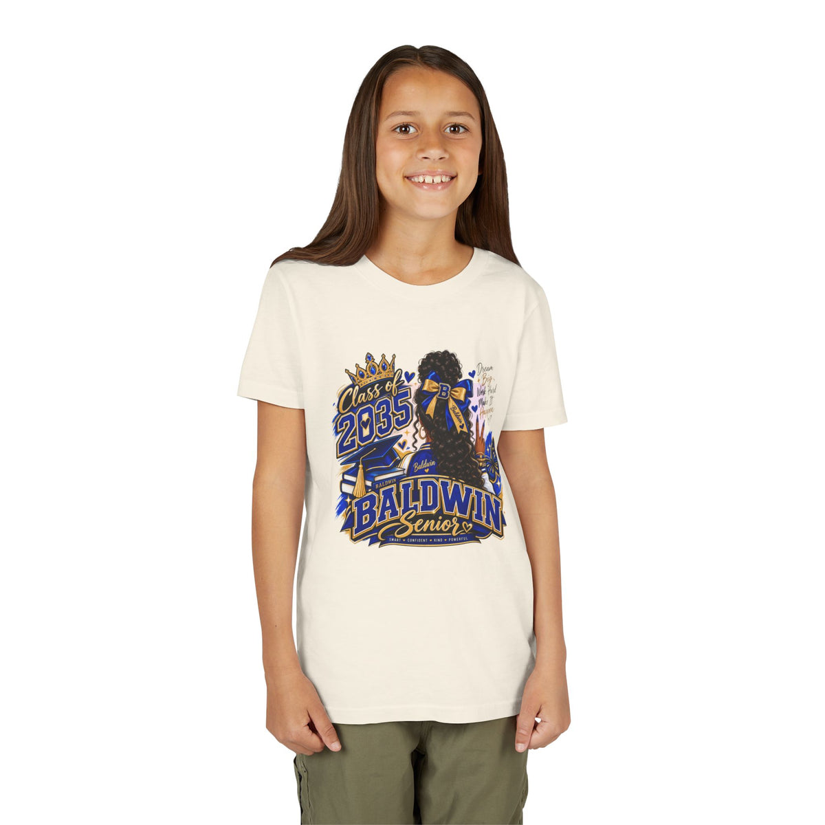 Baldwin Class of 2035 Youth T‑Shirt — 'Senior' School Spirit Tee
