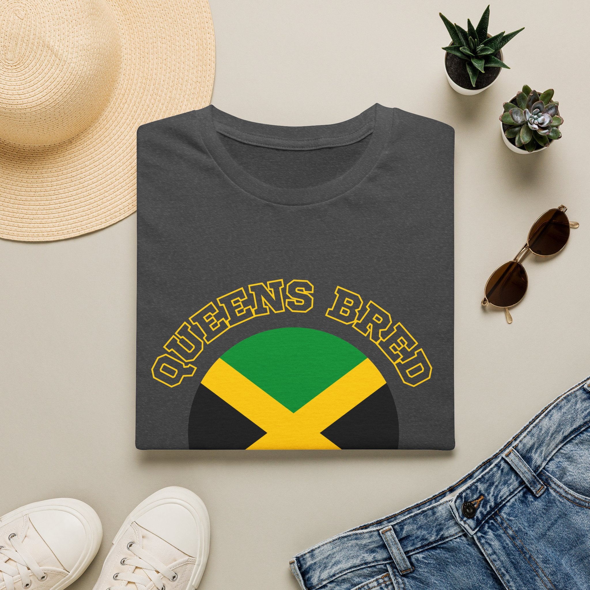 Queens Bred Jamaica Rooted Heritage Tee