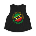 Crop Top — New Haven Born, Nevis Rooted Flag