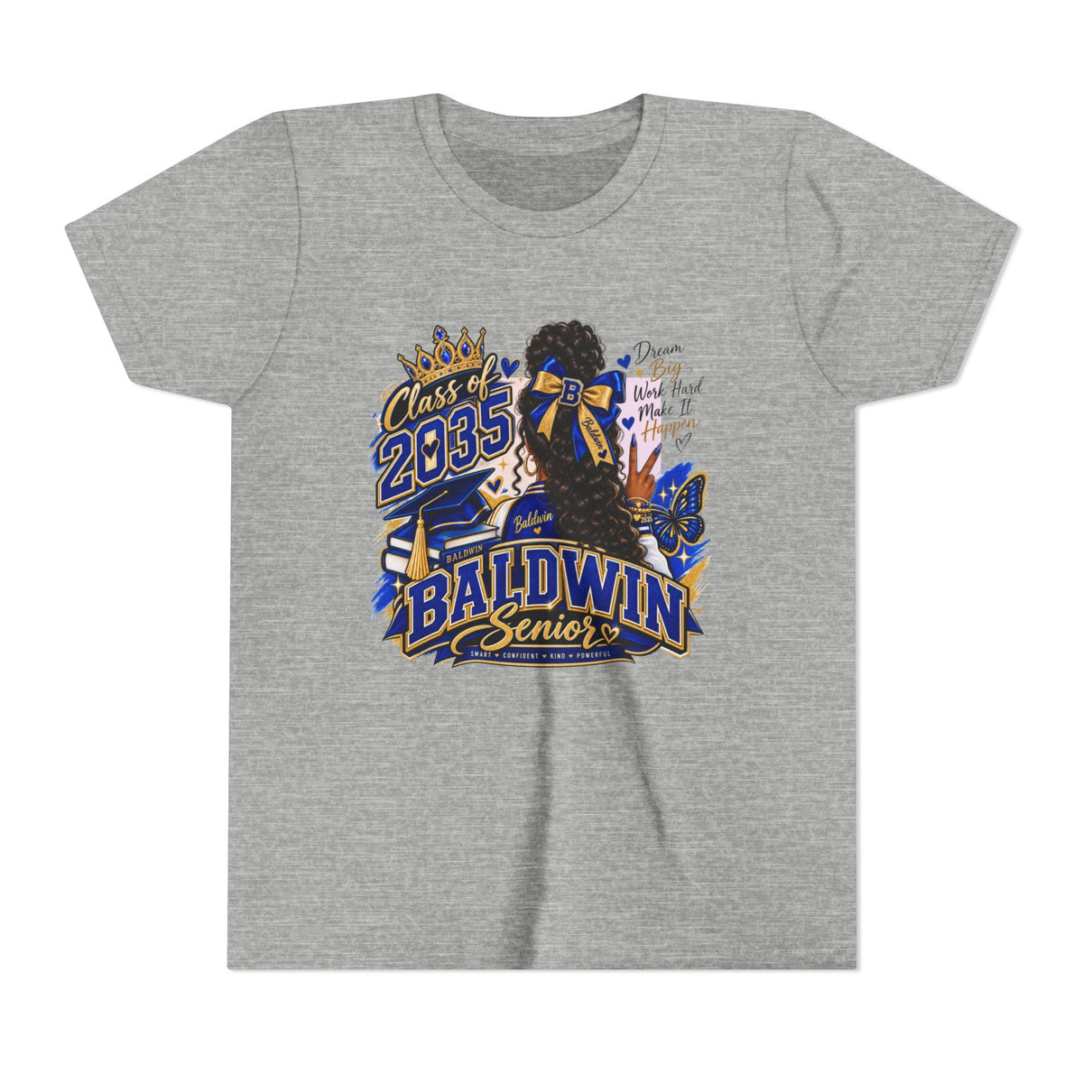 Baldwin Class of 2035 Youth T‑Shirt — 'Senior' School Spirit Tee