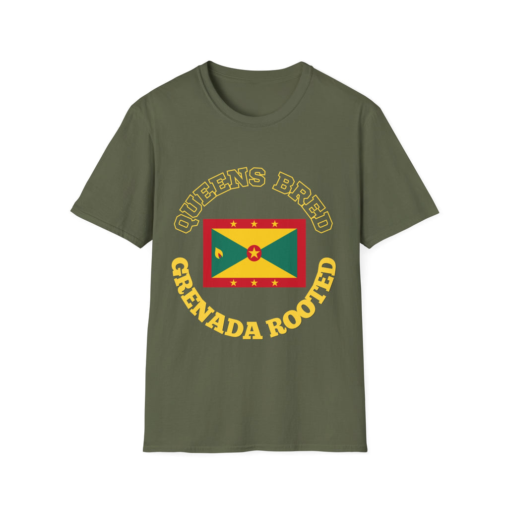 Queens Bred, Grenada Rooted Heritage T-Shirt