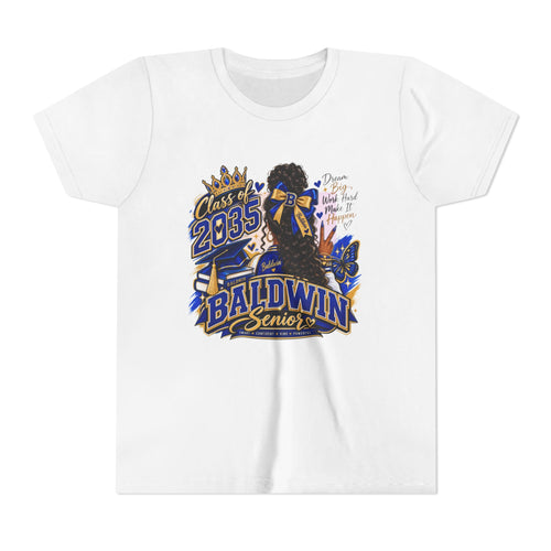 Baldwin Class of 2035 Youth T‑Shirt — 'Senior' School Spirit Tee