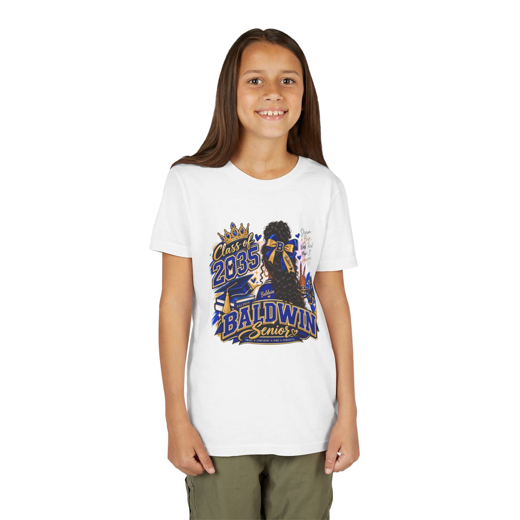 Baldwin Class of 2035 Youth T‑Shirt — 'Senior' School Spirit Tee