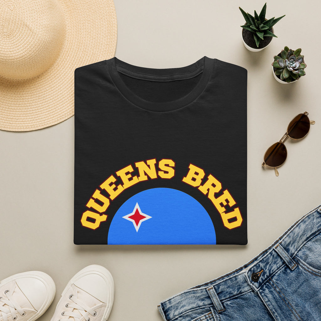 Queens Bred Aruba Rooted T-Shirt — Caribbean Pride Tee