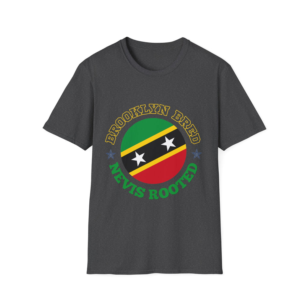 Brooklyn Bred Nevis Rooted T-Shirt — Caribbean Pride Graphic Tee