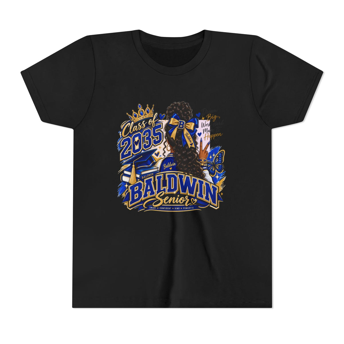 Baldwin Class of 2035 Youth T‑Shirt — 'Senior' School Spirit Tee