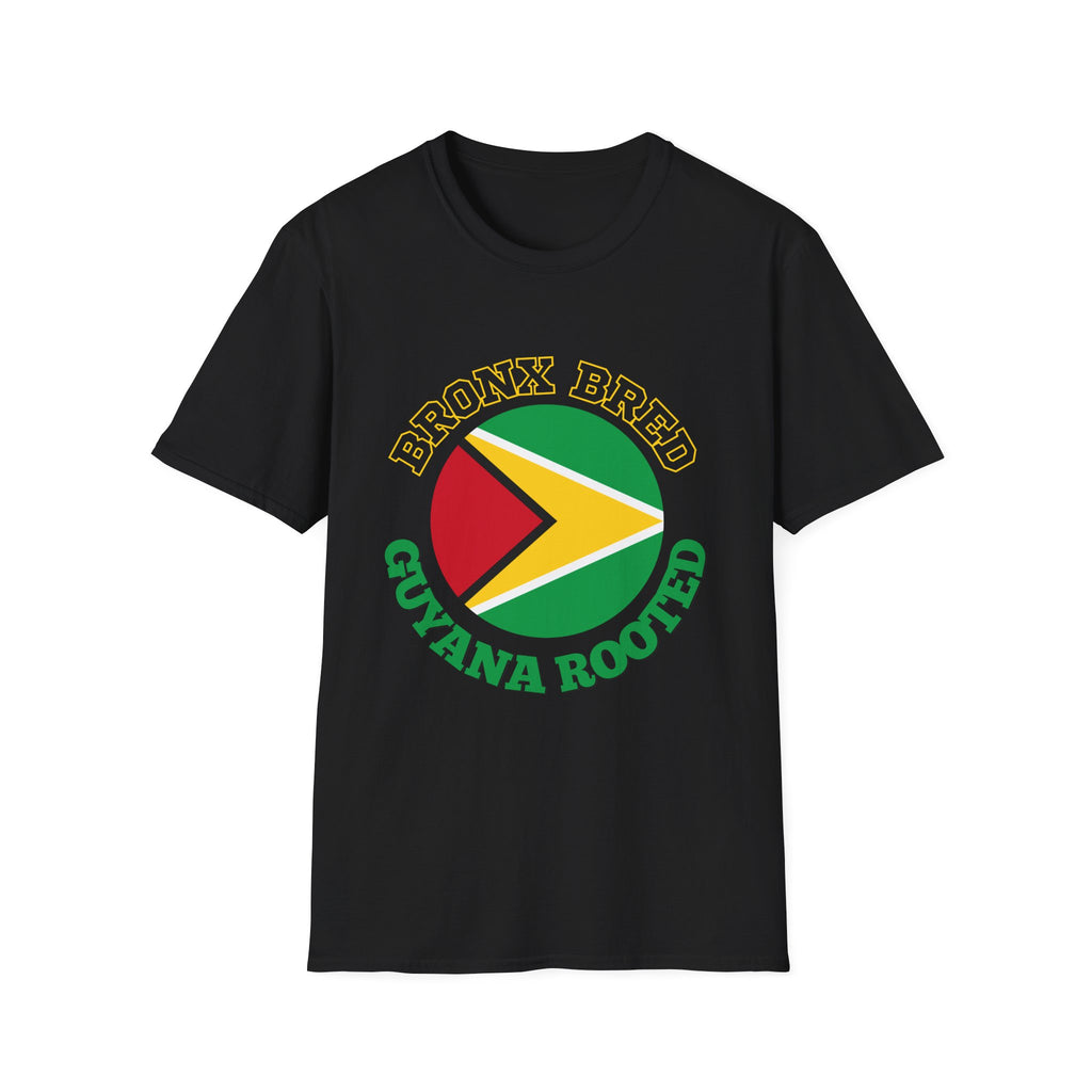 Bronx Bred, Guyana Rooted Tee | Boogie Down Caribbean Pride Shirt