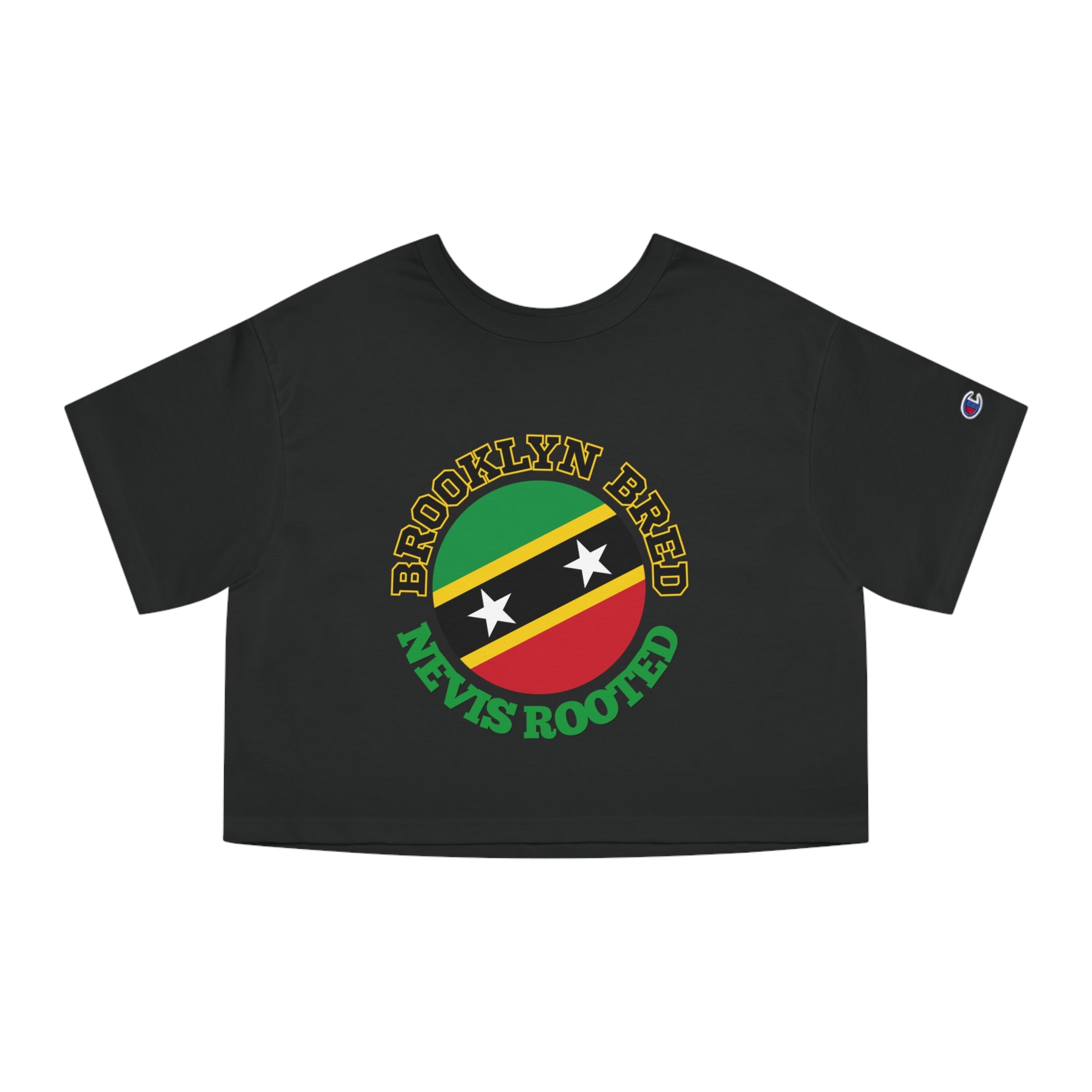 Brooklyn Bred, Nevis Rooted Cropped T-Shirt