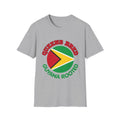Queens Bred Guyana Rooted T-Shirt — Guyanese Flag Pride Tee