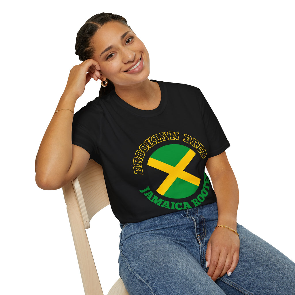 Brooklyn Bred, Jamaica Rooted T-Shirt | Caribbean Pride Tee for Carnival & Festival Season