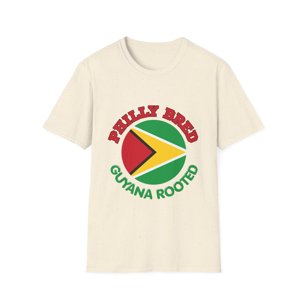 Guyana Rooted "Philly Bred" T-Shirt — Guyanese Flag Pride Tee