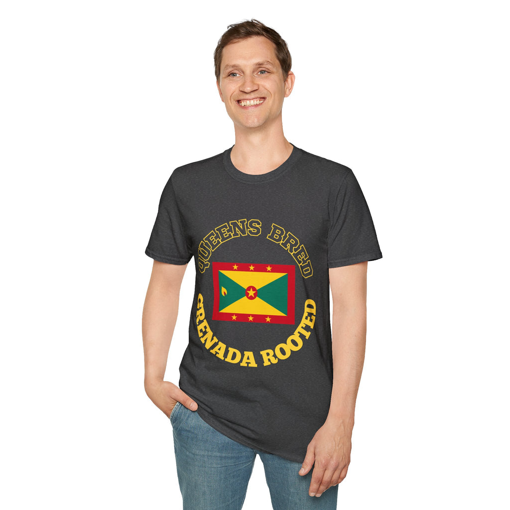 Queens Bred, Grenada Rooted Heritage T-Shirt