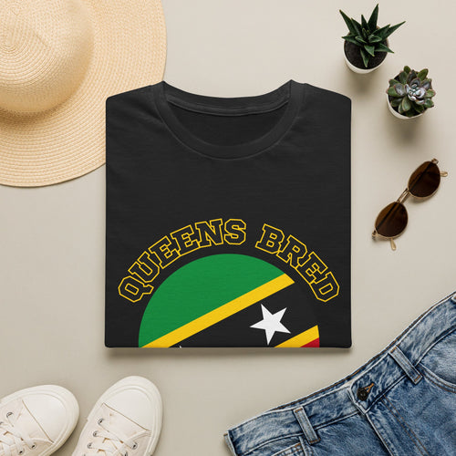 "Queens Bred, Nevis Rooted" St. Kitts & Nevis Pride Tee