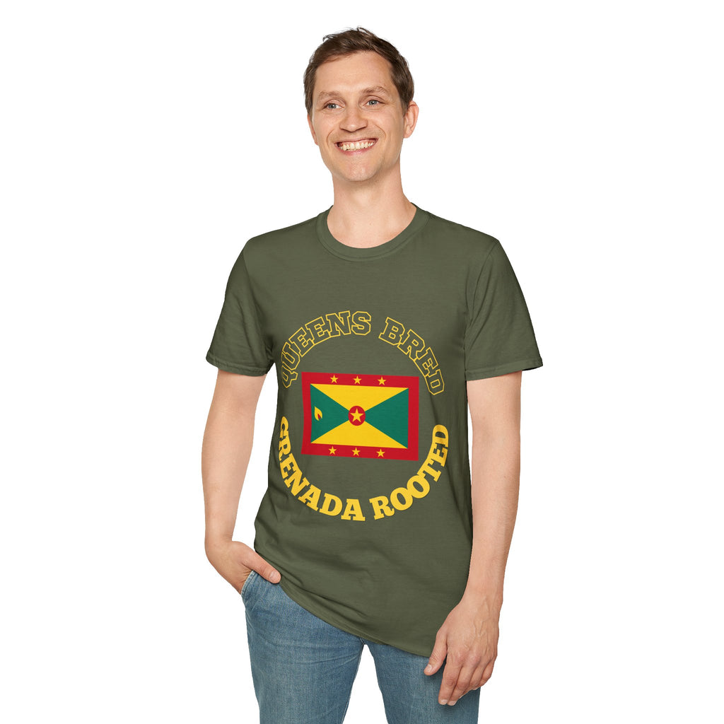 Queens Bred, Grenada Rooted Heritage T-Shirt