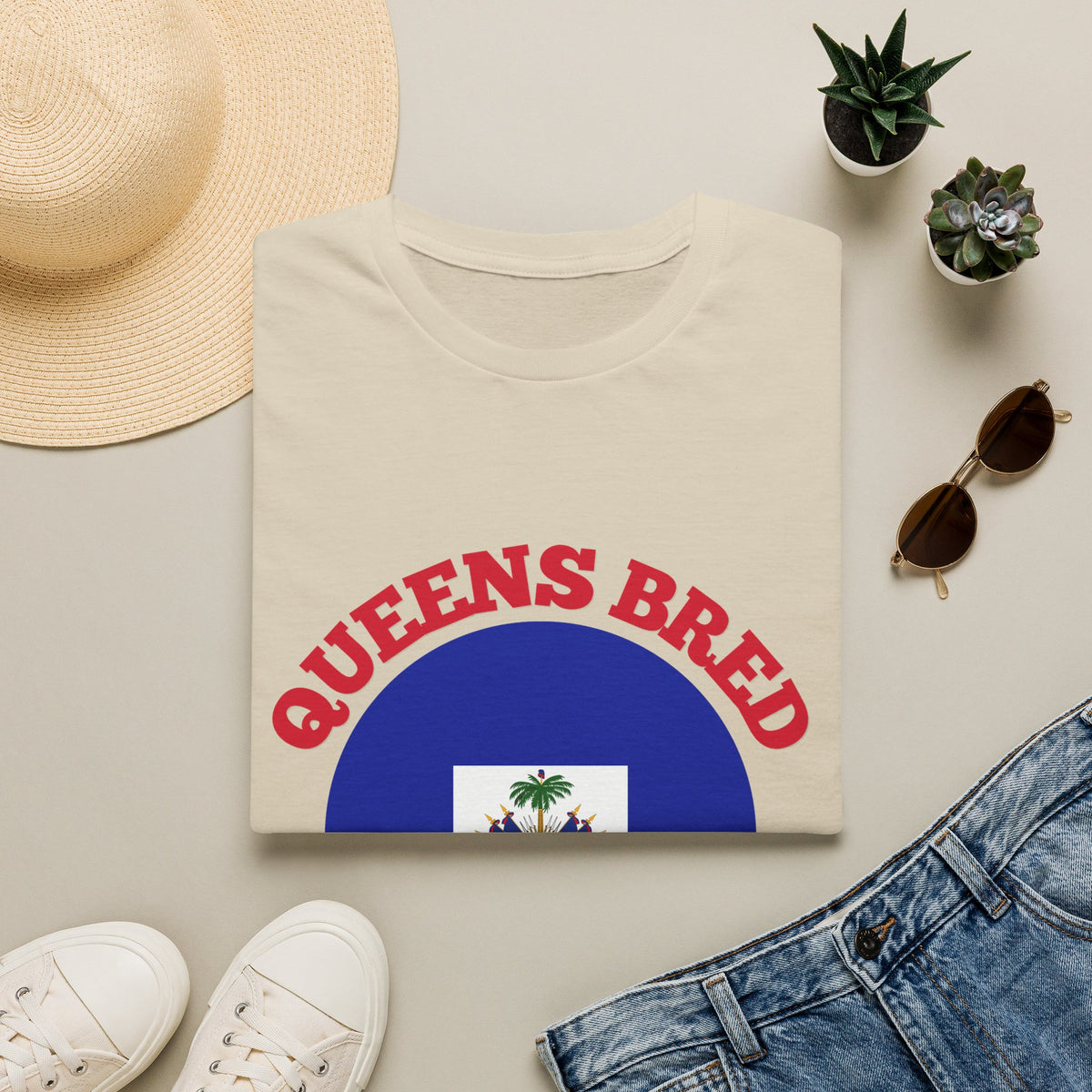 Queens Bred - Haiti Rooted Heritage T-Shirt