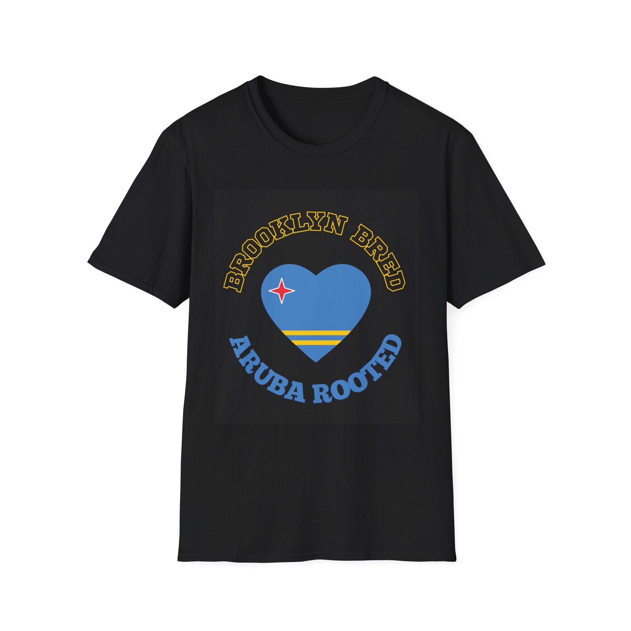Brooklyn Bred Aruba Rooted T-Shirt — Heart Flag Travel Tee