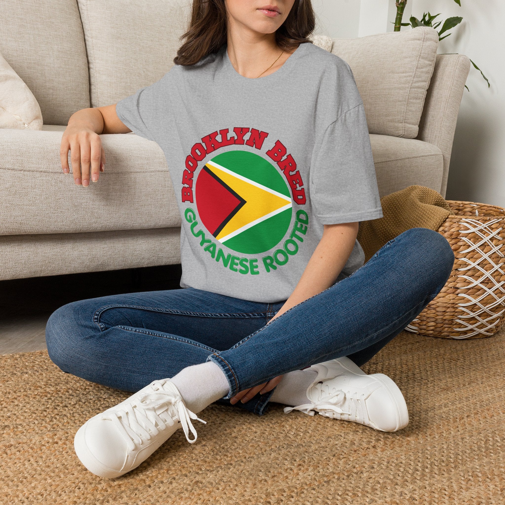 Brooklyn Bred Guyanese Rooted T-Shirt