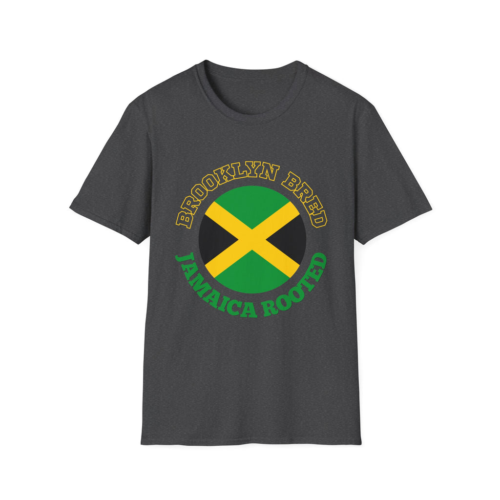 Brooklyn Bred, Jamaica Rooted T-Shirt | Caribbean Pride Tee for Carnival & Festival Season