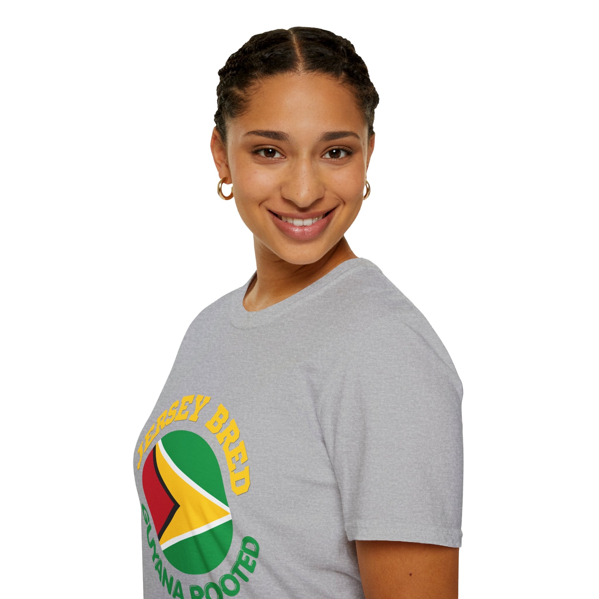 Jersey Bred Guyana Rooted T-Shirt