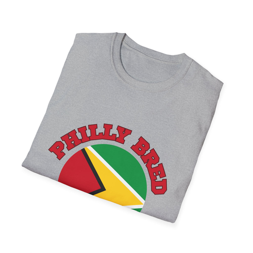 Guyana Rooted "Philly Bred" T-Shirt — Guyanese Flag Pride Tee