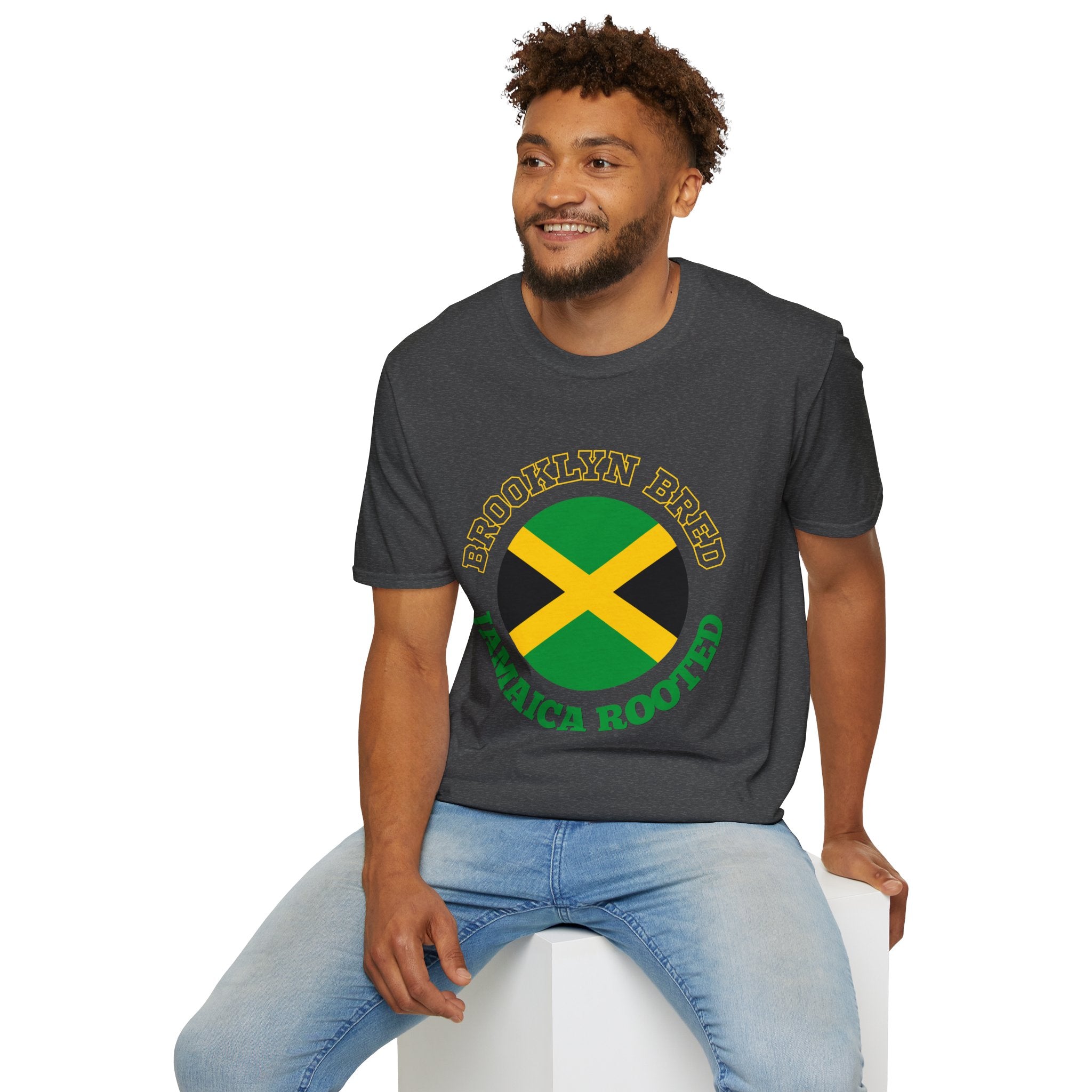Brooklyn Bred, Jamaica Rooted T-Shirt | Caribbean Pride Tee for Carnival & Festival Season