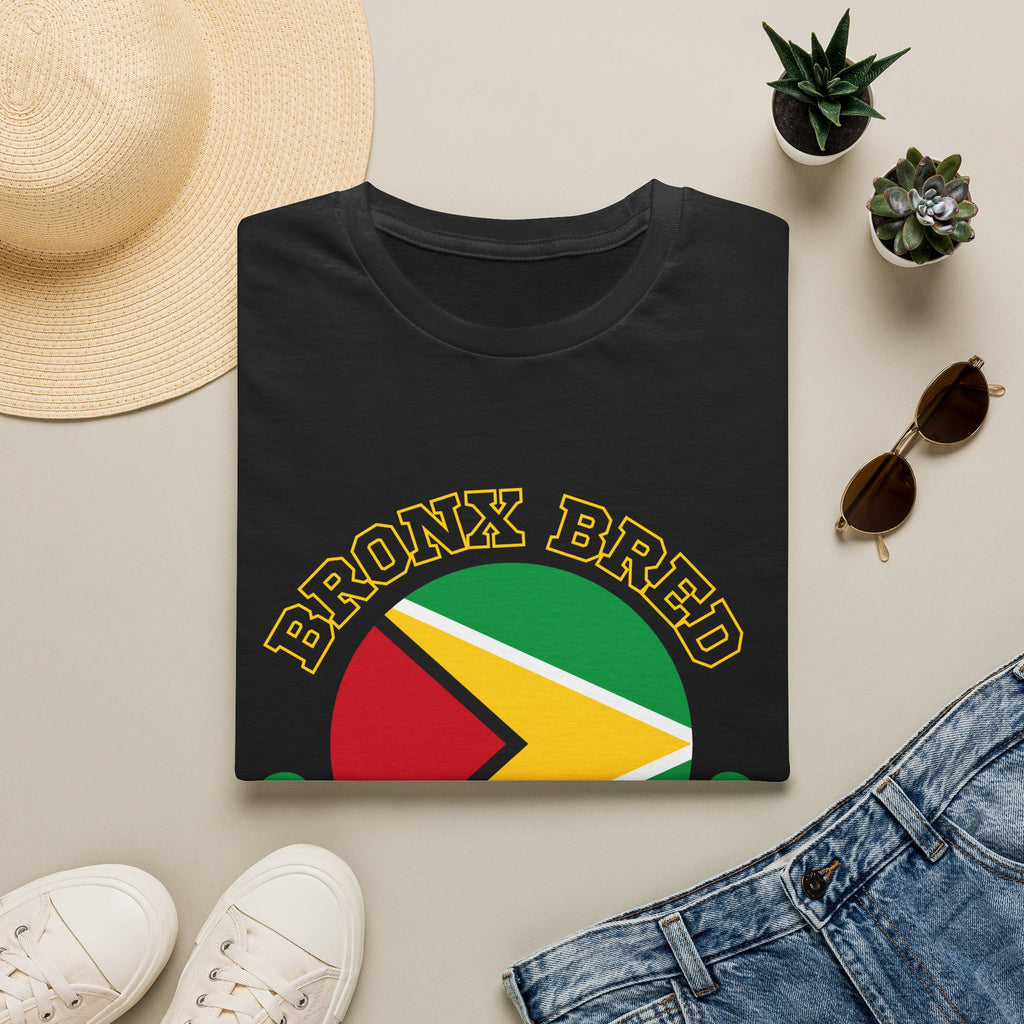 Bronx Bred, Guyana Rooted Tee | Boogie Down Caribbean Pride Shirt