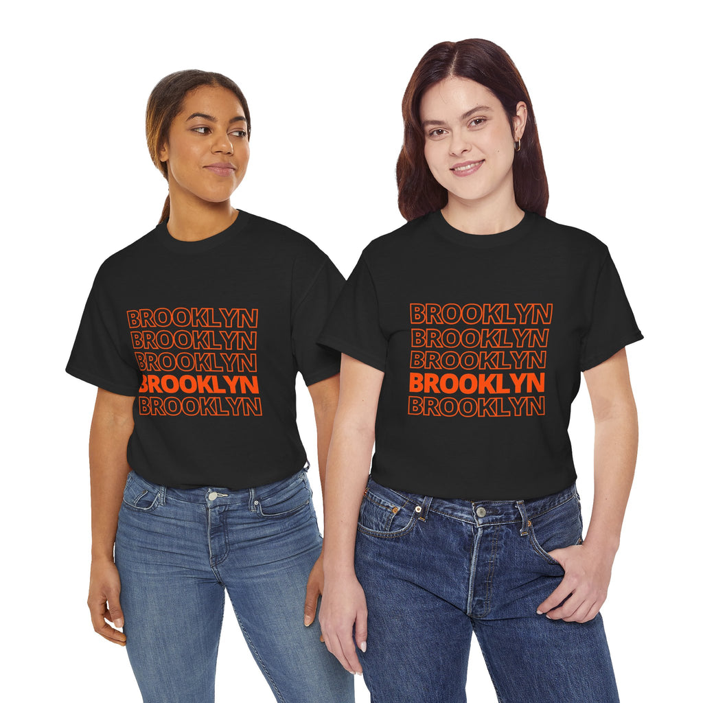 Brooklyn on Repeat Tee - Brooklyn Graphic Tee Shirt