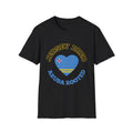 Jersey Bred Aruba Rooted T-Shirt — Heart Flag Pride Tee