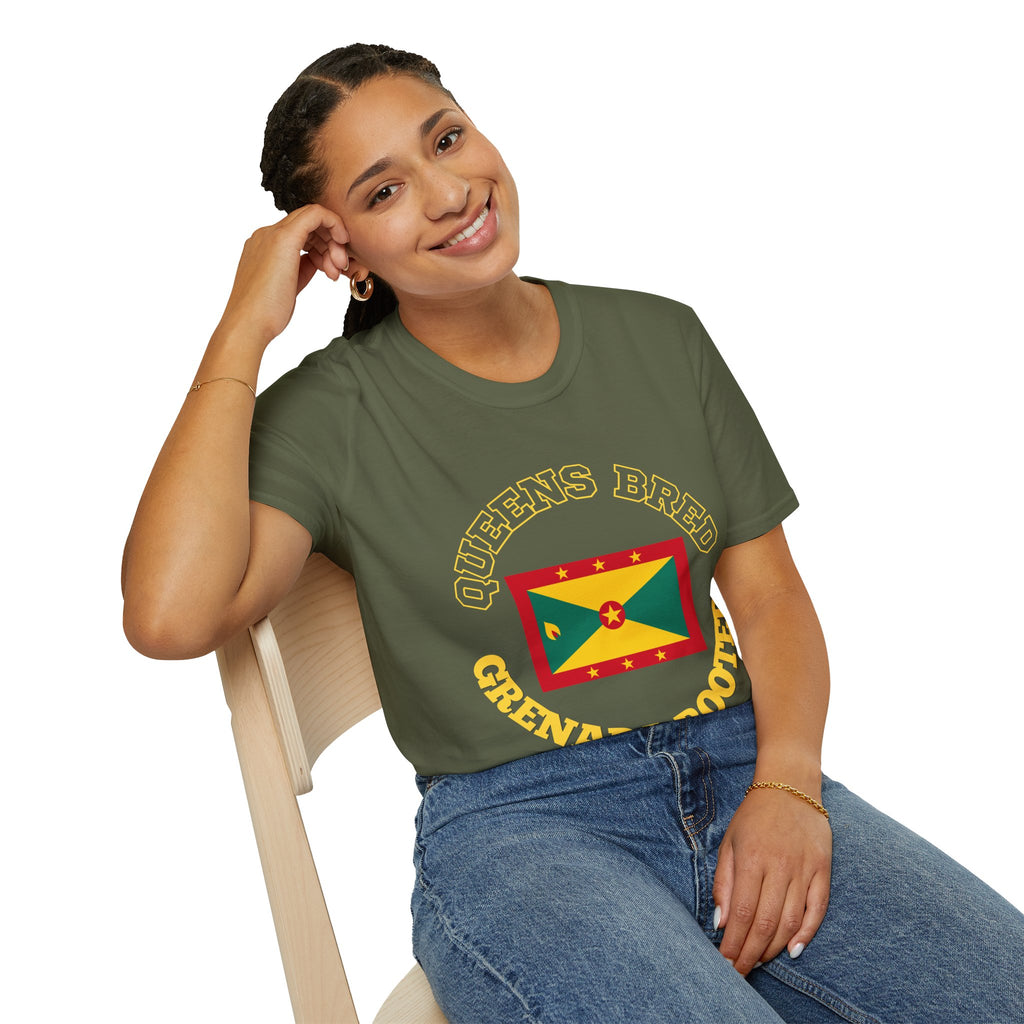 Queens Bred, Grenada Rooted Heritage T-Shirt