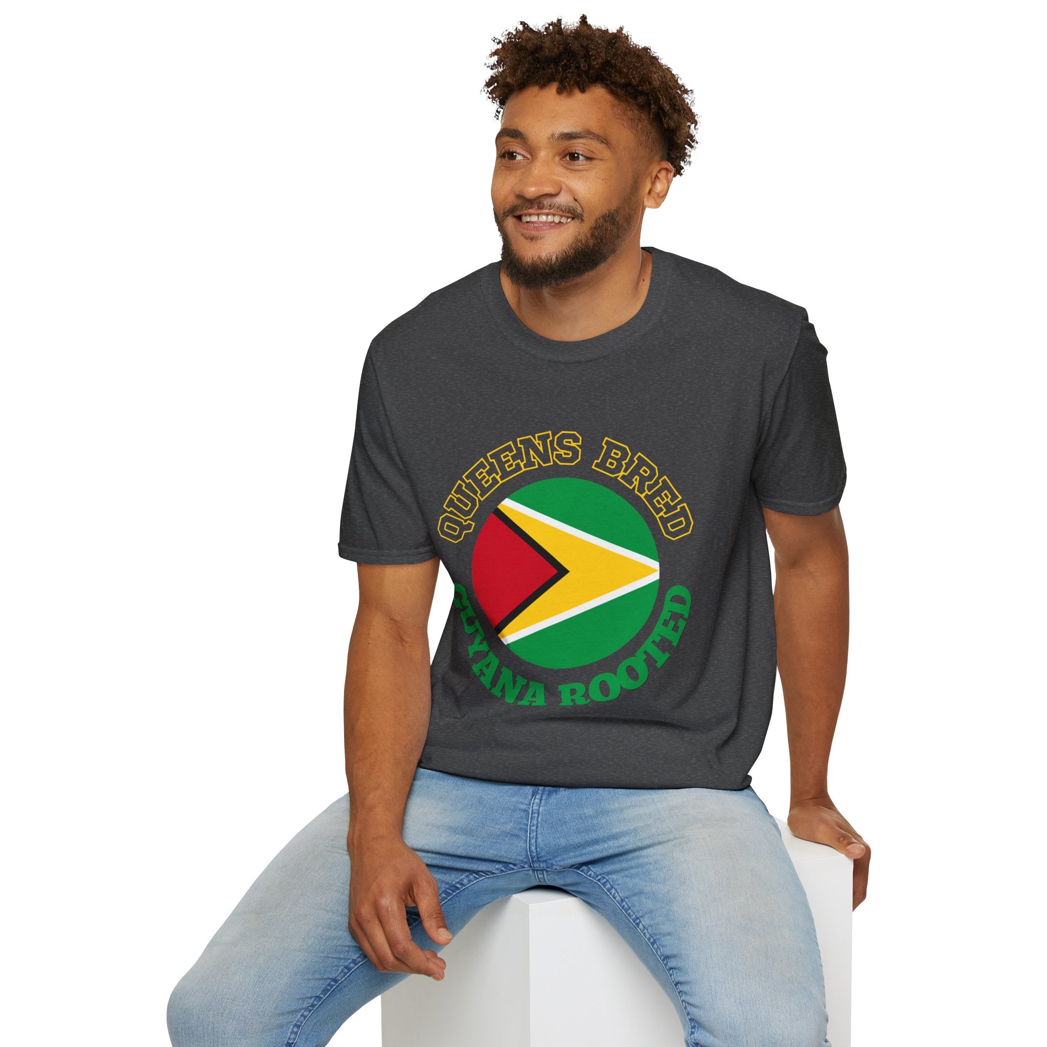 Queens Bred, Guyana Rooted Tee | Little Guyana Pride Shirt