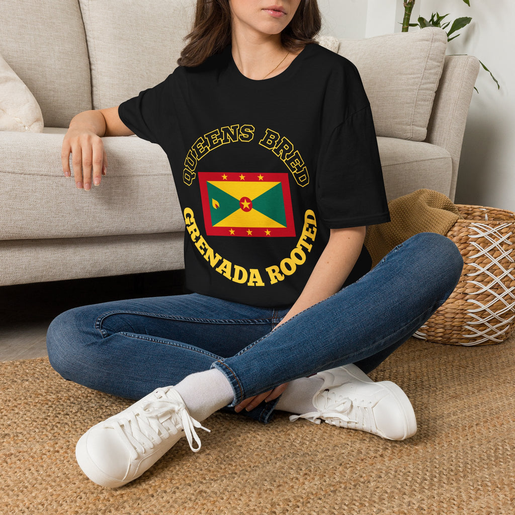 Queens Bred, Grenada Rooted Heritage T-Shirt
