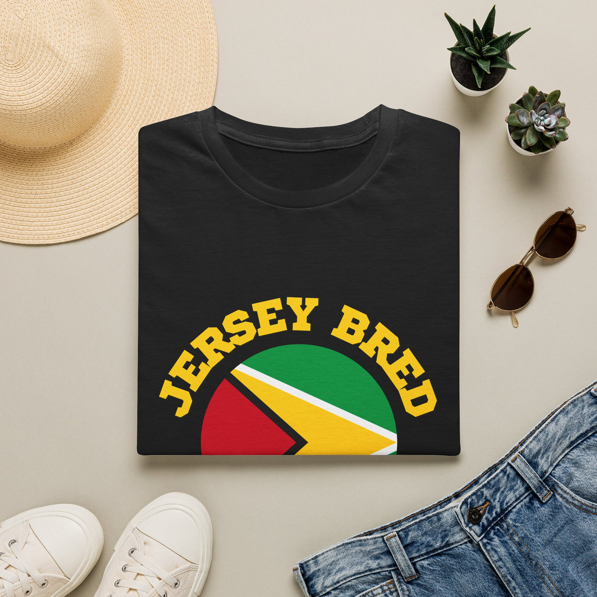 Jersey Bred Guyana Rooted T-Shirt
