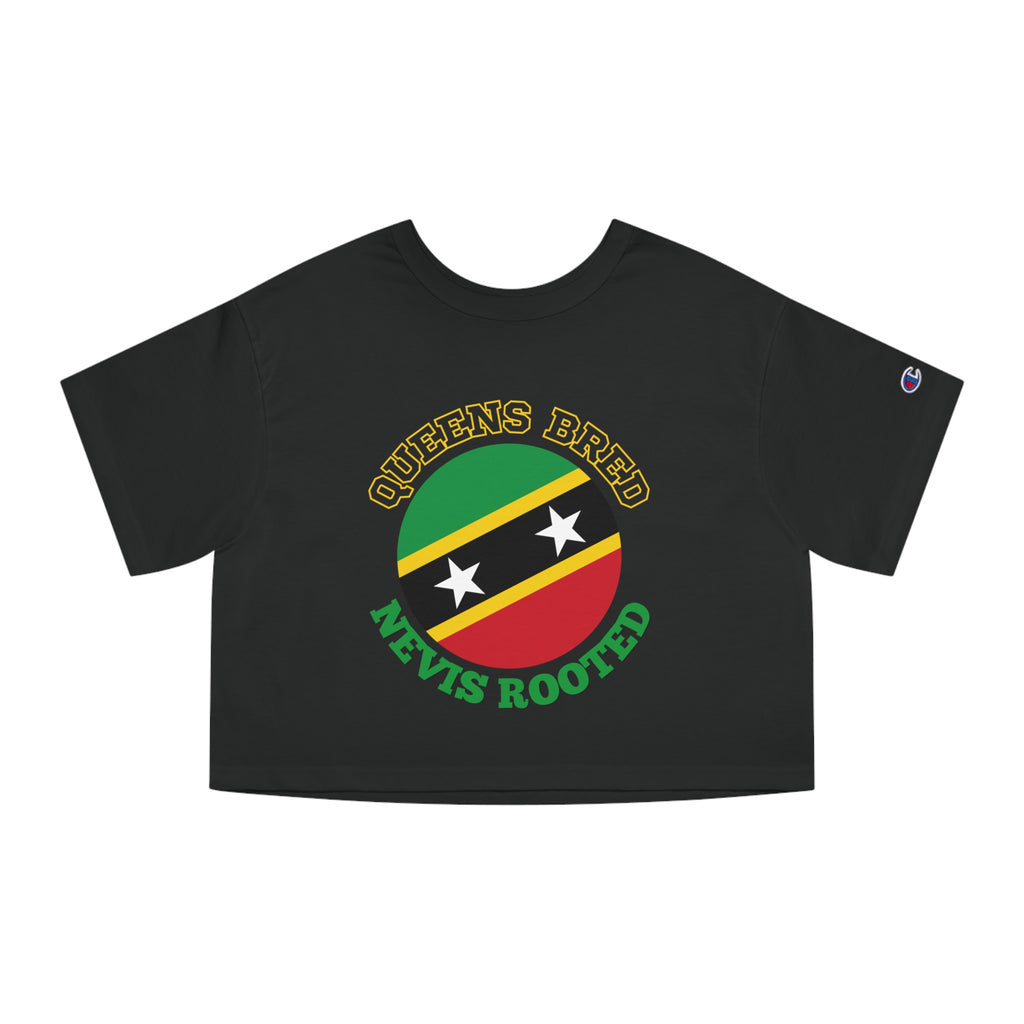 Queens Bred Nevis Rooted Cropped T-Shirt