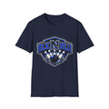 BLK N BLU Bowling Team T‑Shirt – Retro Bowling Ball & Pins Graphic Tee