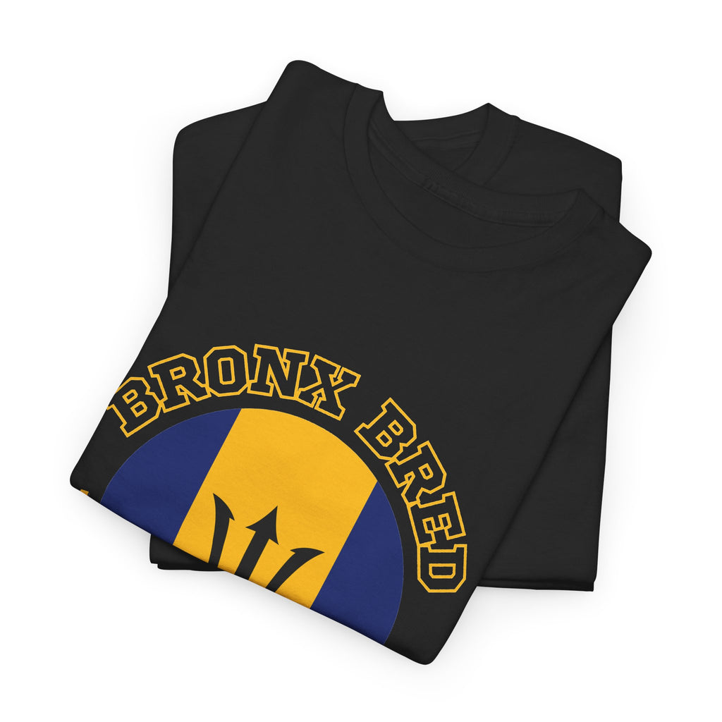 Barbados Rooted 'Bronx Bred' T-Shirt — Caribbean Pride Tee