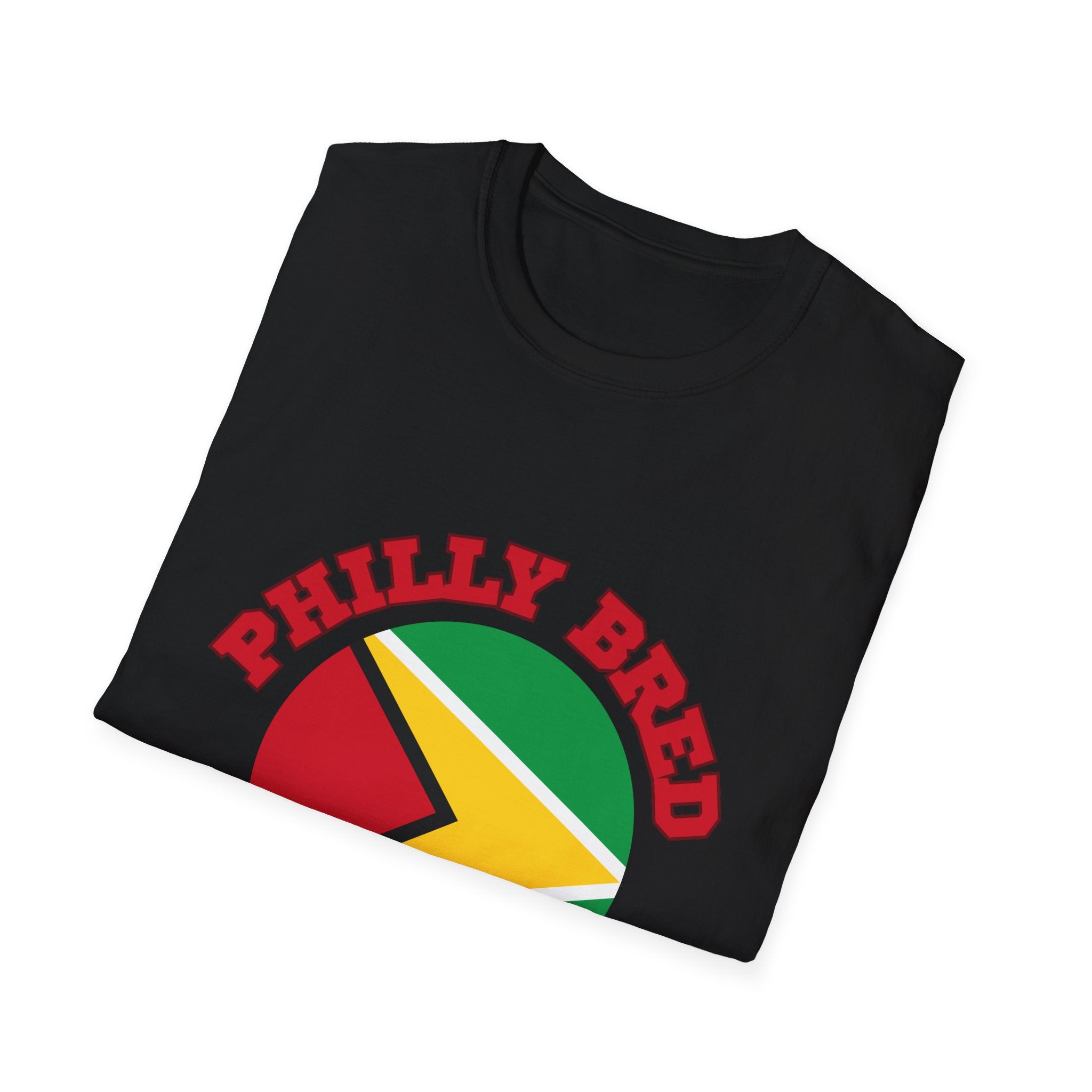 Guyana Rooted "Philly Bred" T-Shirt — Guyanese Flag Pride Tee