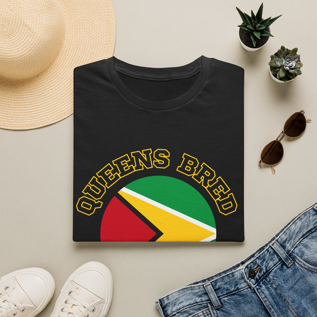 Queens Bred, Guyana Rooted Tee | Little Guyana Pride Shirt